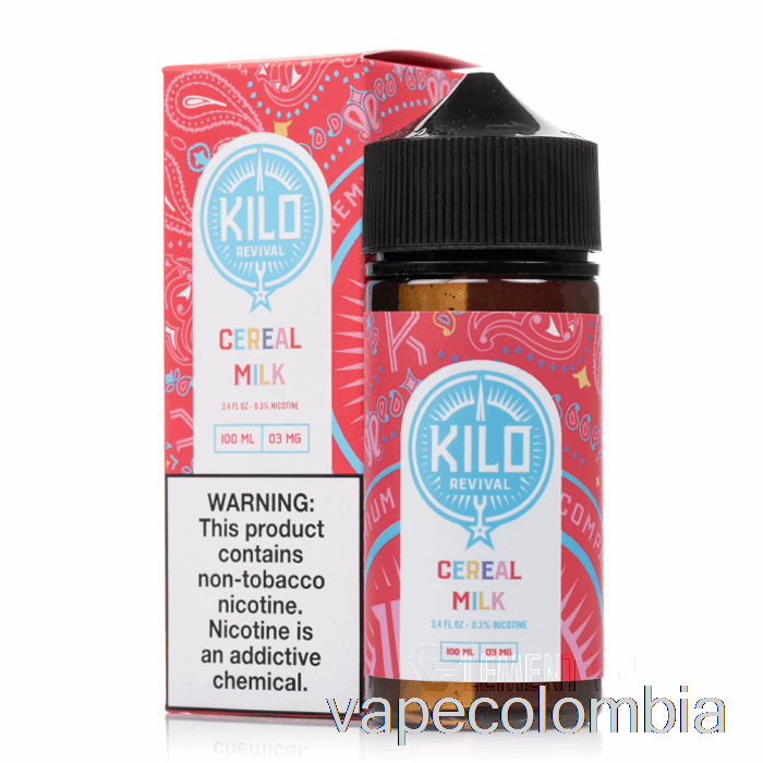 Leche De Cereales Desechable Vape - Kilo Revival - 100ml 0mg